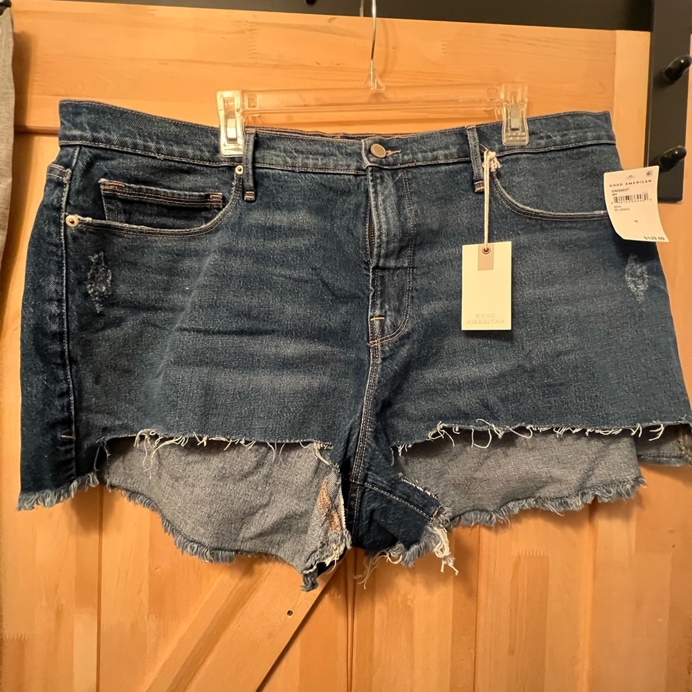 Good American GOOD 90’s Shorts medium blue